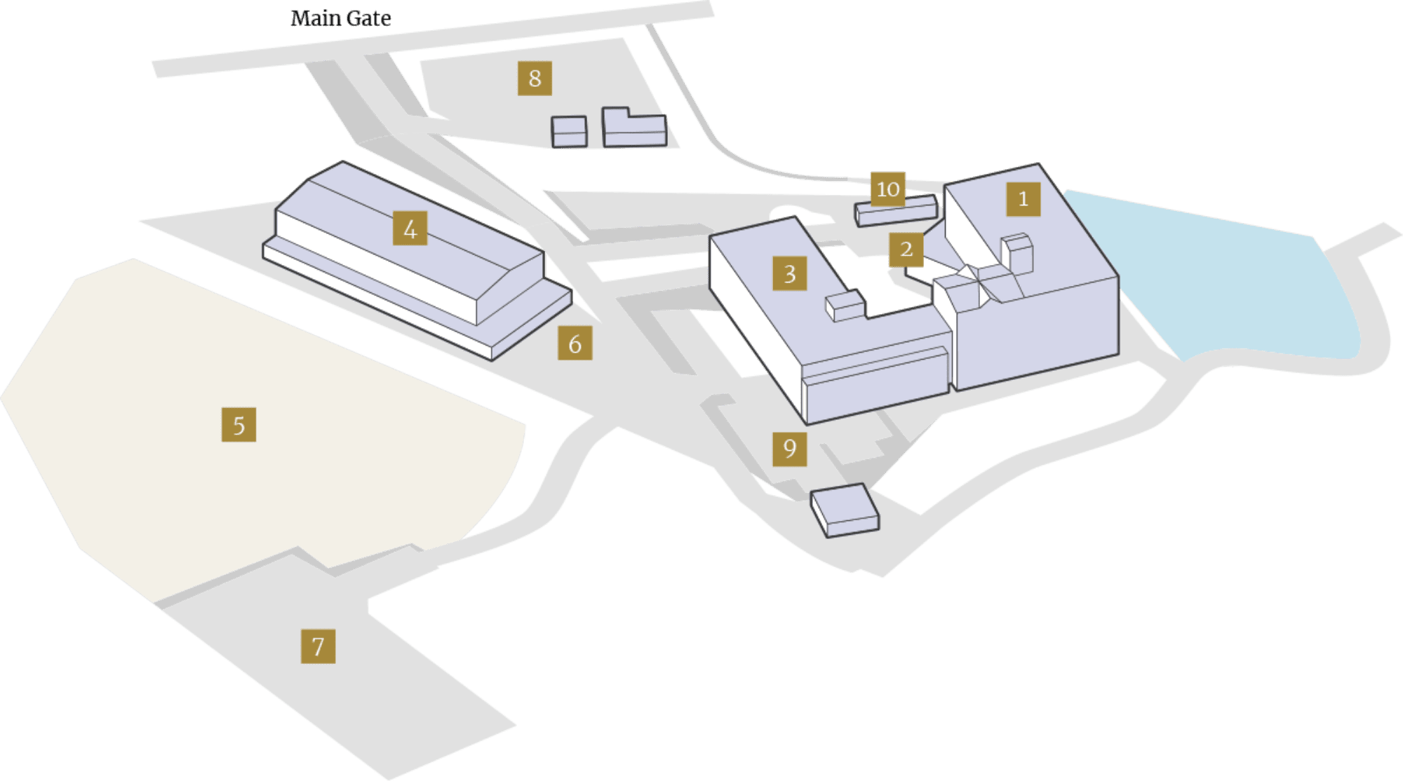 A picture of Moriyama Campus Map