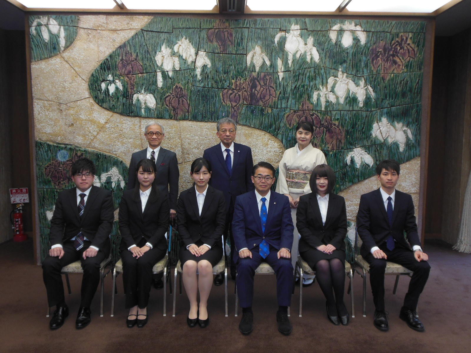 県立大学、県立芸術大学の学生による、愛知県知事表敬訪問が行われました。