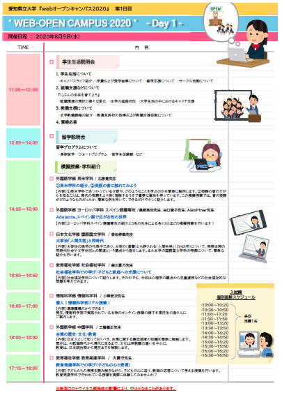 8月5日プログラム